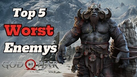 Top 5 Worst God of War enemy!