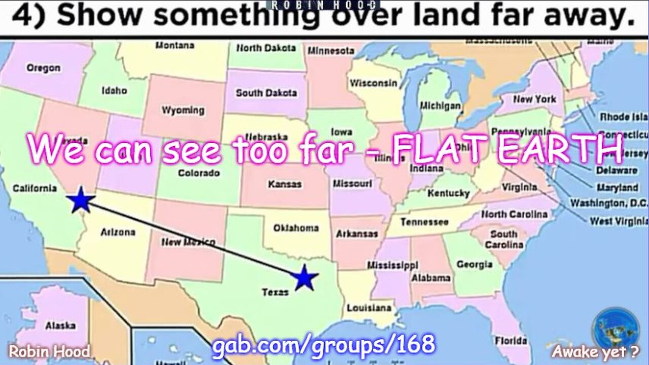 We can see too far - FLAT EARTH !