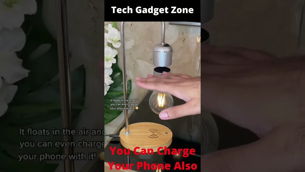 Levitating Light Bulb 😍 | Smart Gadgets for Home 🤩 | Kitchen Gadgets #short