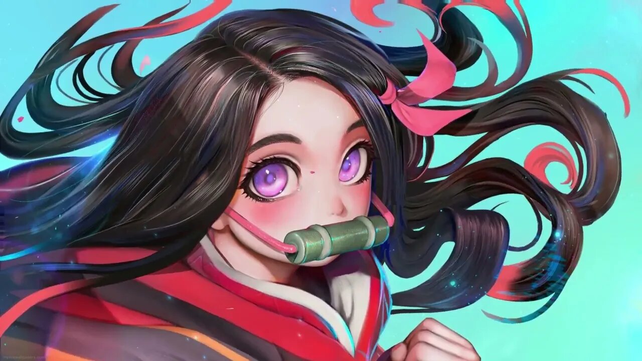 Lively Wallpaper - Nezuko Demon Slayer