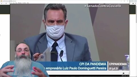 Dominguette vai a CPI e detona Luís Miranda É um cavalo de tróia — PETER TURGUNIEV