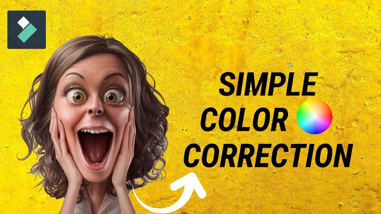 Simple Color Correction | WONDERSHARE FILMORA X | Tutorial