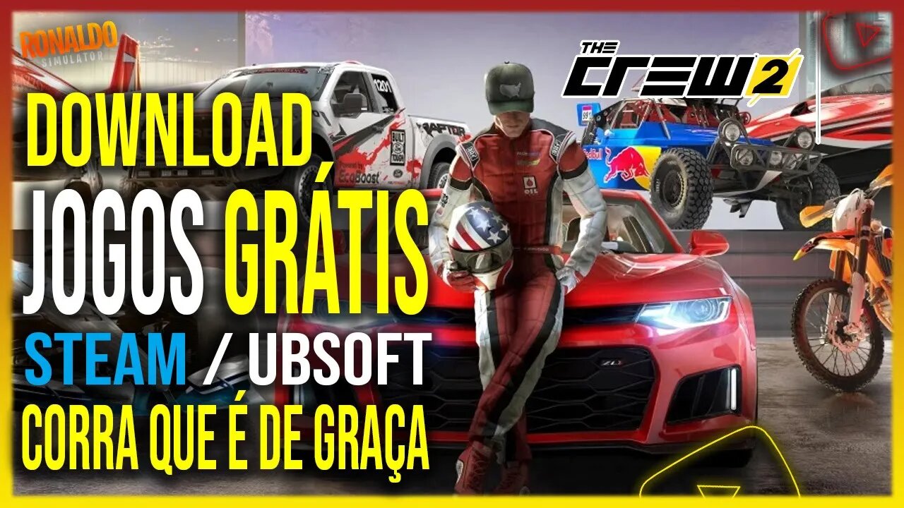 ▶️NOVOS JOGOS GRÁTIS NA STEAM E UBSOFT E JOGOS PARA O FINAL DE SEMANA