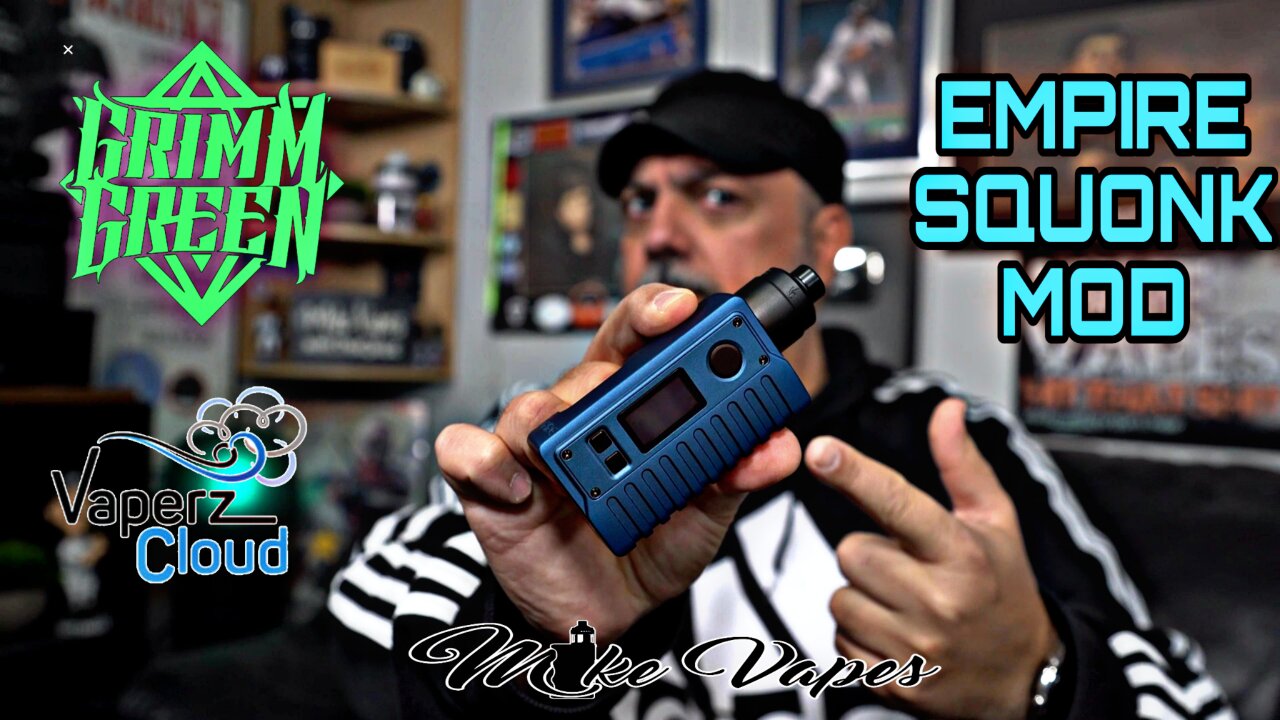 Vaperzcloud Empire Squonk Mod By Grimm Green & Orca Vape
