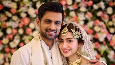 Shoaib Malik marries Pakistan actor Sana Javed