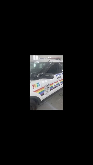 Columbus Police Unveils ‘Pride Cruiser’: ‘I’m Your LGBTQIA+ Liaison Officer’
