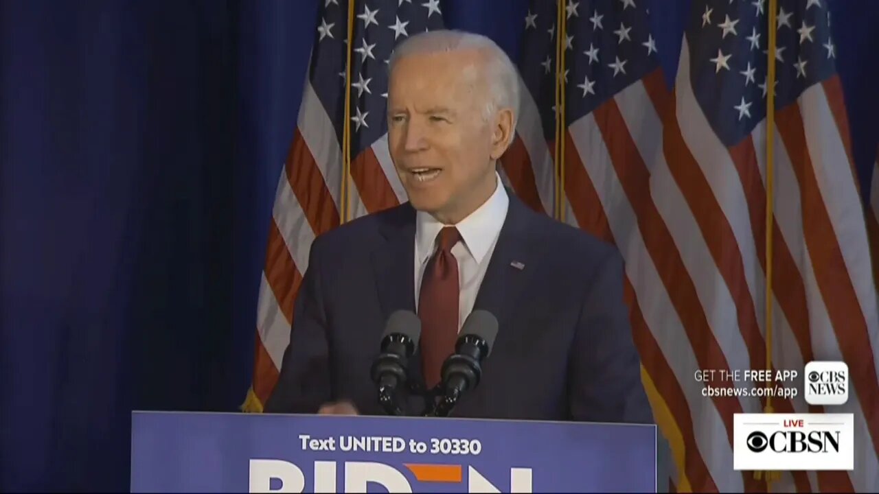 In What Was Billed As Major Foreign Policy Speech, Biden Confuses Iraq And Iran