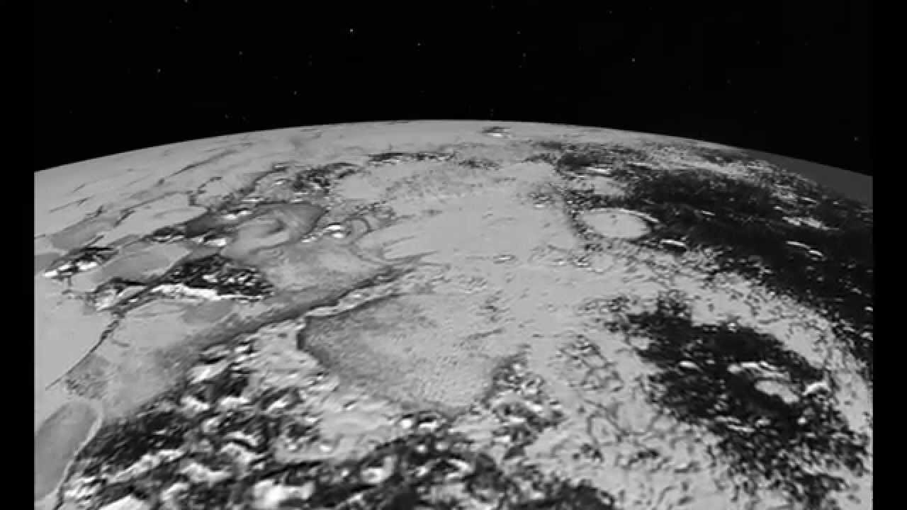 Flying over Pluto’s icy plains and Hillary Mountains