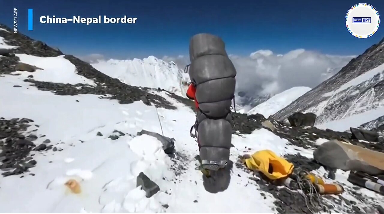 Rare Everest 'death zone' rescue in extreme cold