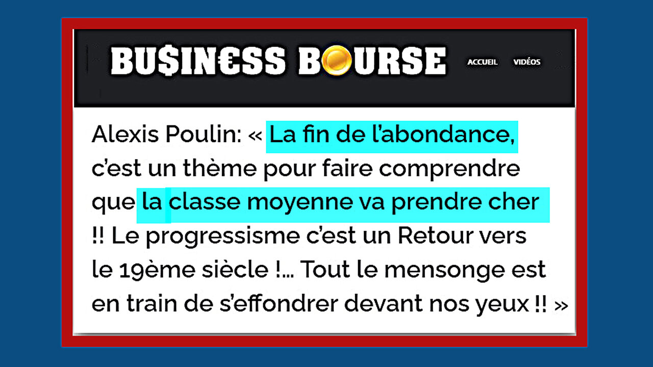 La "RUINANCE" ! Ce qu'on ne voit pas... est sous nos yeux"... Alexis Poulain (Hd 720)