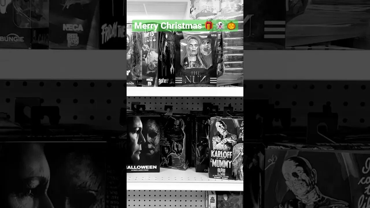 When Halloweens Over 😔 But You Realize You Can Now Christmas Shop For Horror Movie Merch 😈👻🎃