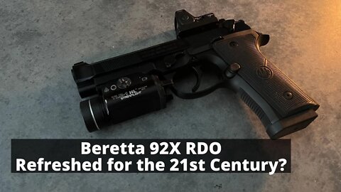Initial Impressions Beretta 92X RDO: Best 92 Yet?
