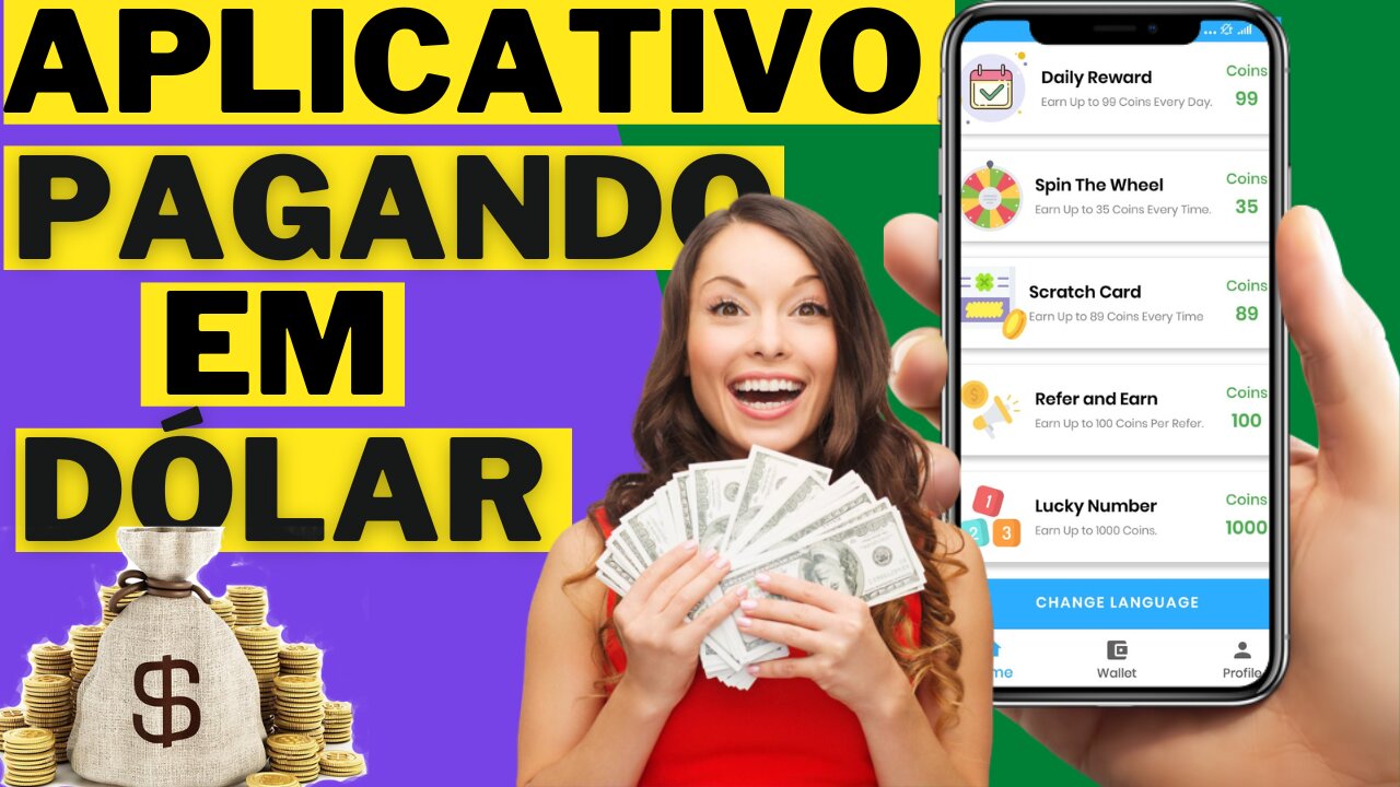 💲SAIBA COMO GANHAR DINHEIRO/APLICATIVO (Cash Rewards) Ganhe FÁCIL/FAÇA Renda Extra Sem Sair de CASA