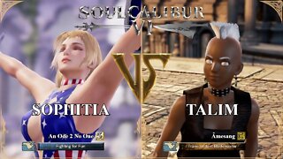 Sophitia (An Ode 2 No One) VS Talim (Âmesang) (SoulCalibur VI — Xbox One Ranked)