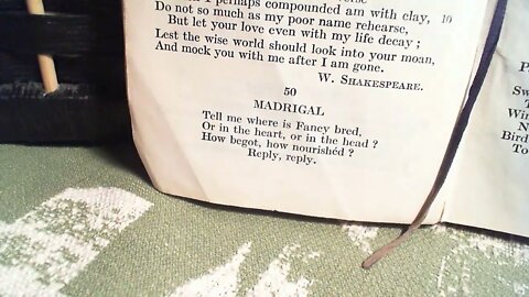 Madrigal - W. Shakespeare