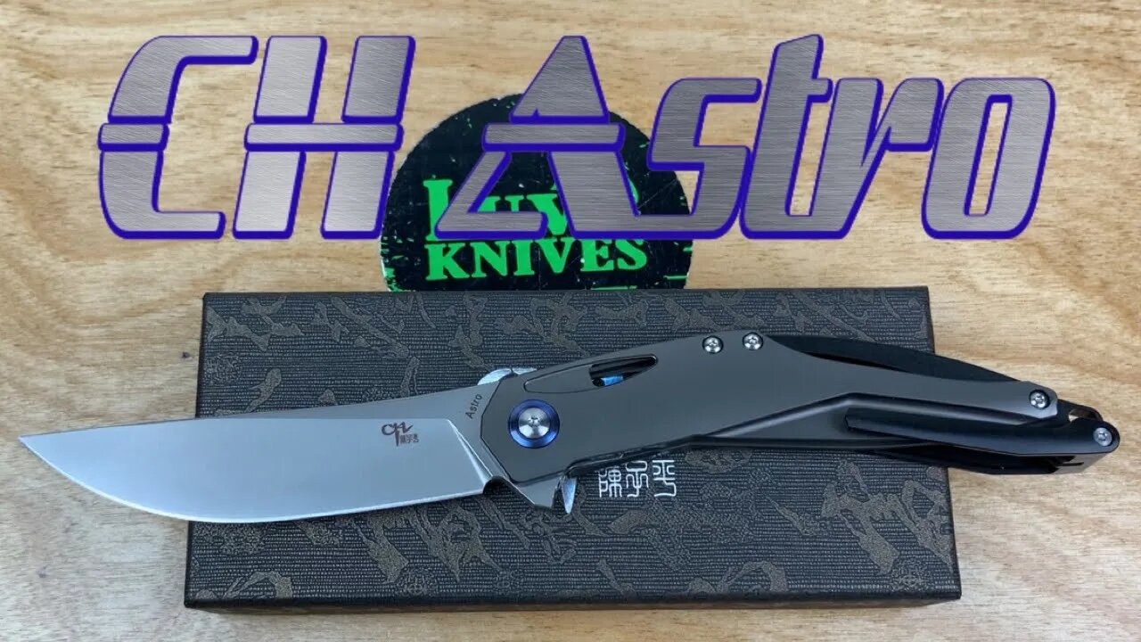 CH Knives Astro !! Kickstarter ends May 14th ! Back to the future !! Sci-Fi inspiration