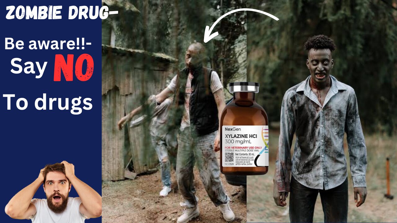 Zombie drug- Be aware say NO to drugs_Reality world