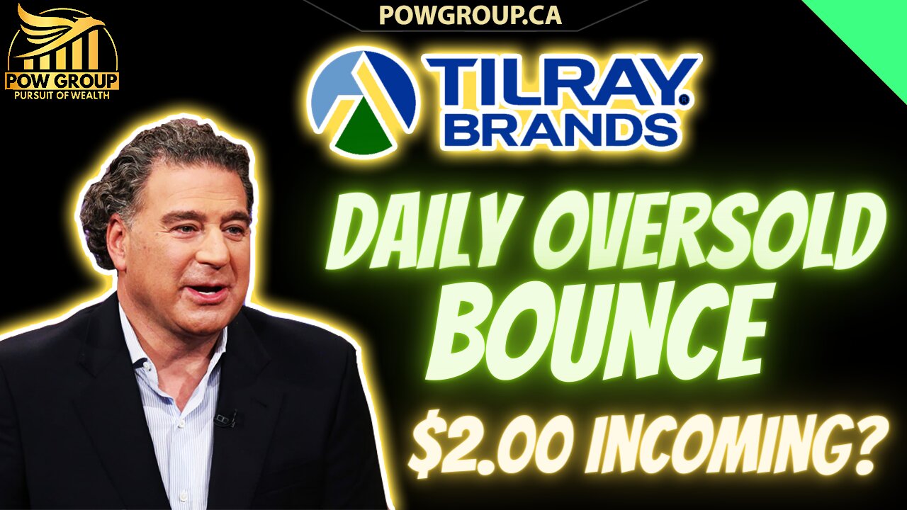 Tilray Brands Targeting $2.00 USD? Daily Oversold Bounce & TLRY Technical Analysis