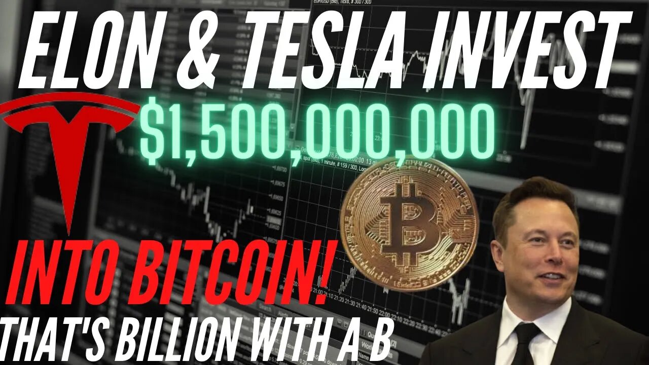 [Urgent] Elon Musk & Tesla invest $1.5 Billion into Bitcoin!! (Here's what to do next)