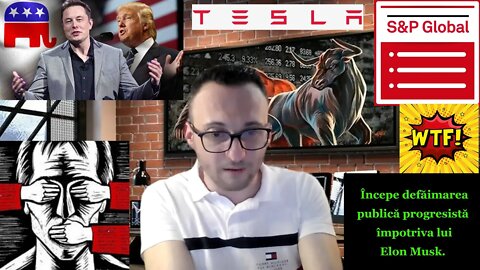 Public-shaming progresist asupra lui Elon Musk. Tesla scoasă din S&P ESG Index! Pentru că de'aia!