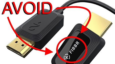 Avoid FIBBR Optical HDMI 2.1 Cables