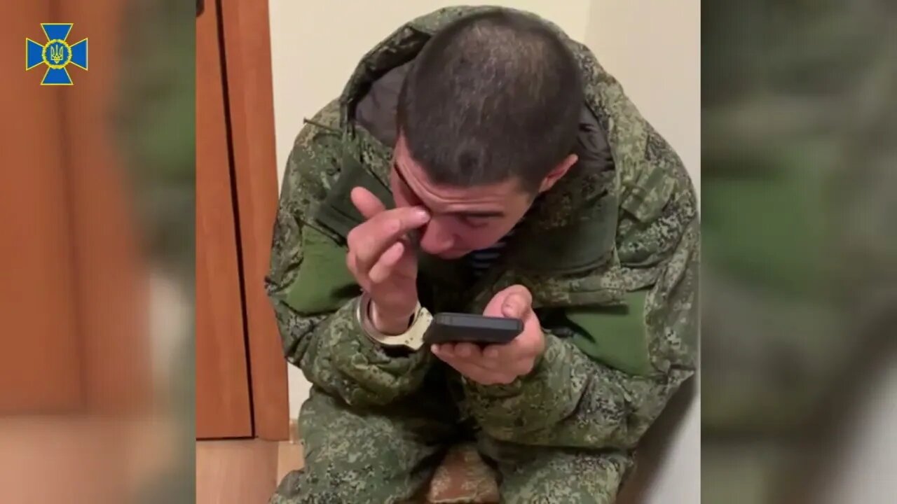 🇺🇦Graphic War18+🔥K!LL The Injured Putins Military Officer Says to Mother Russian Ukraine #Shorts