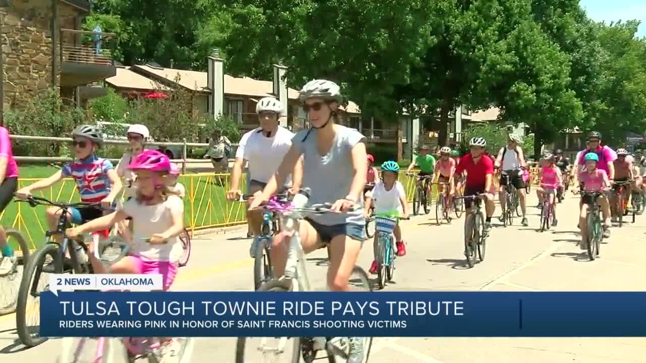 Tulsa Tough Townie Ride tribute to St. Francis shooting victims