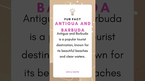 Fun Facts Antigua and Barbuda