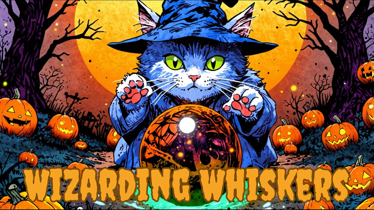 Wizarding Whiskers AI Halloween Short (2024)