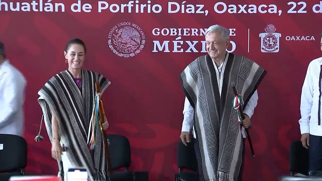 Inauguración del camino de mano de obra Santa Catarina Coatlán – Santa Ana Miahuatlán, desde Oaxaca