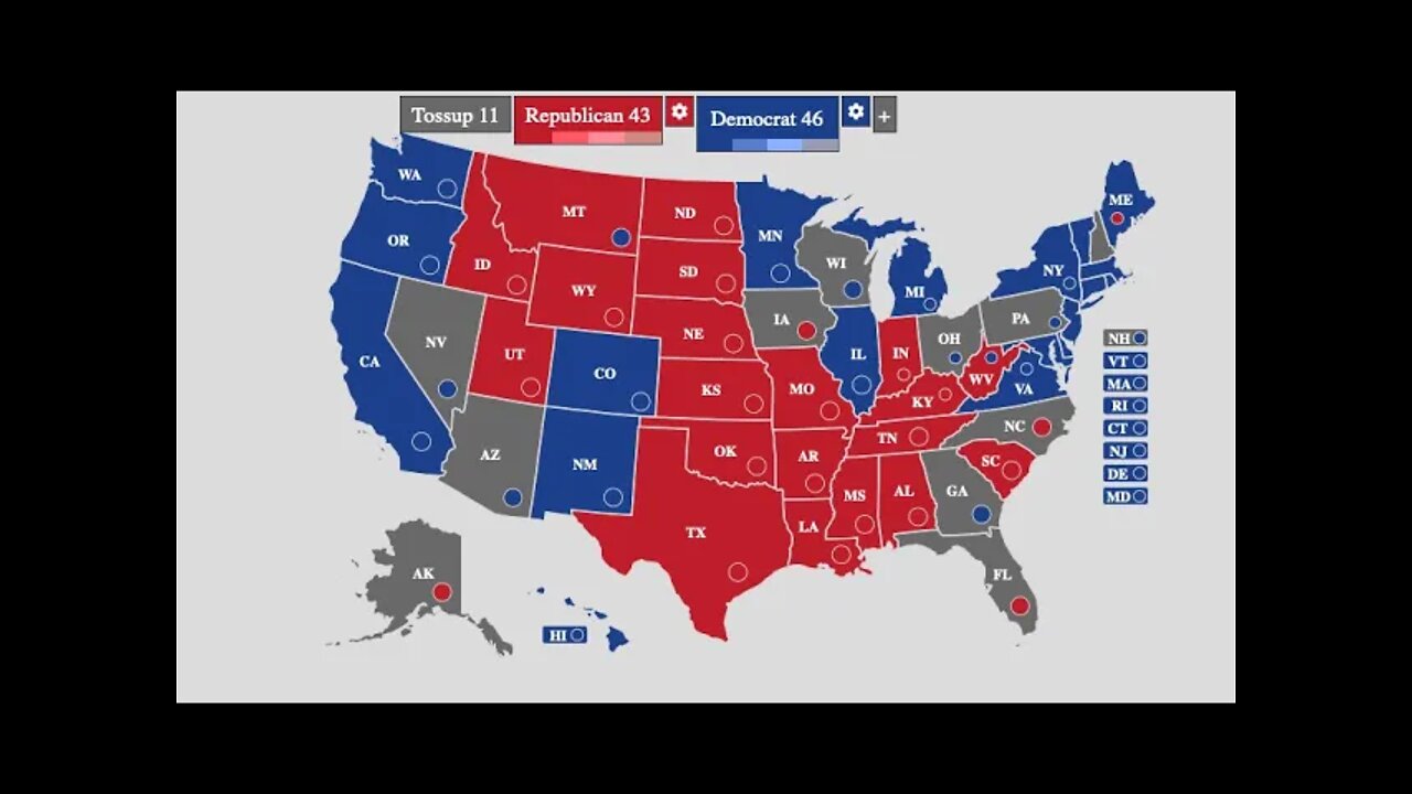 2022 Senatorial Election Predictions (9/6/21)