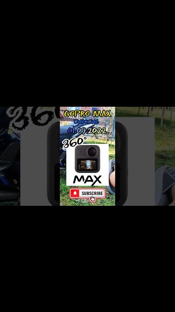 GoPro Max 360° Unboxig (01.09.22) 💥