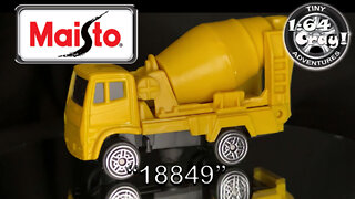 “18849” Cement Mixer in Yellow- Model by Maisto