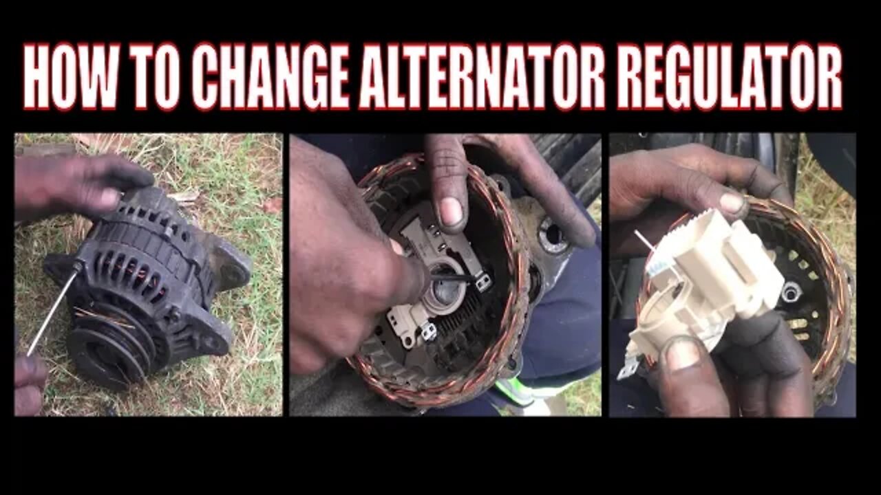 HOW TO CHANGE ALTERNATOR REGULATOR