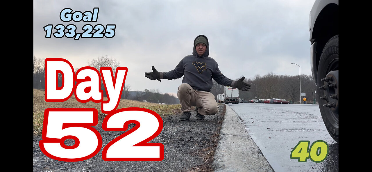 February 21st. 133,225 Push Ups challenge (Day 52)