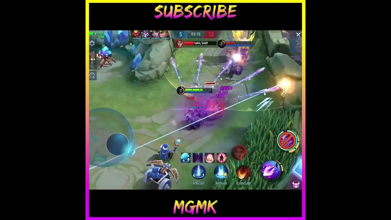 Gusion.EXE | Gusion Troll Tigreal | IQ Gameplay | TikTok Mobile Legends