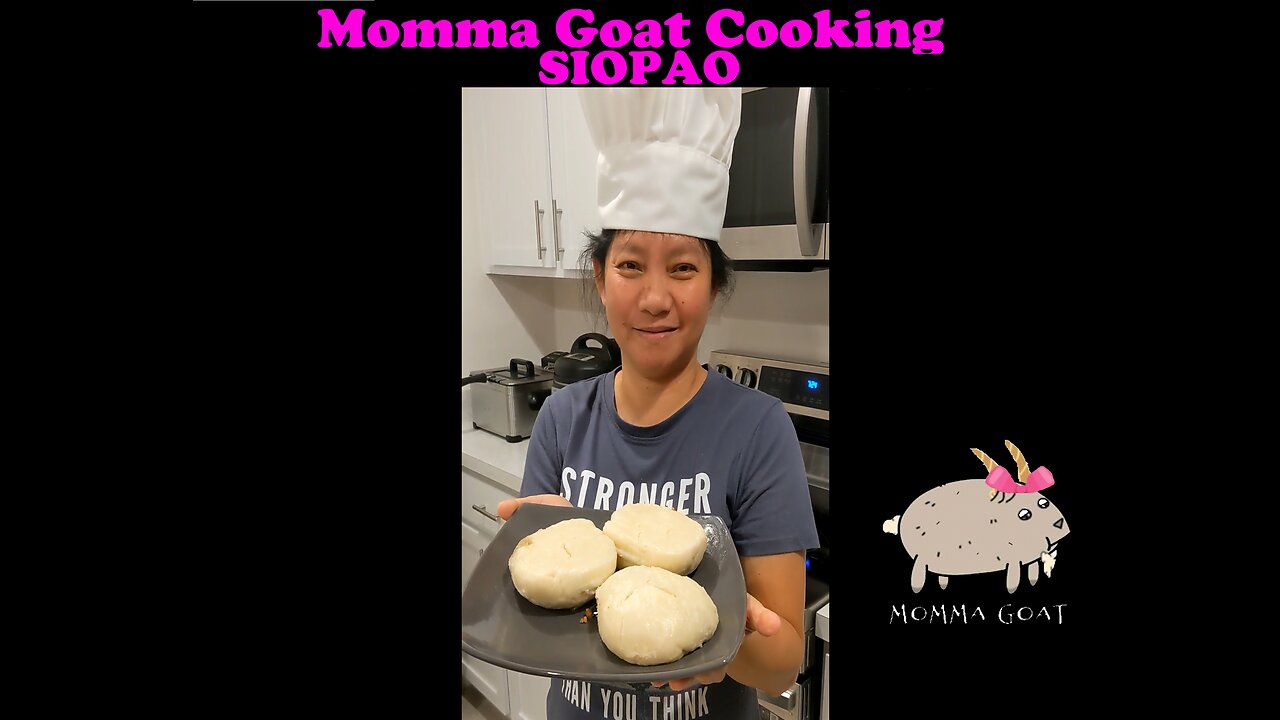 Momma Goat Cooking - Siopao / Nikuman - Meat Buns #food #cookwithmelive #recipe