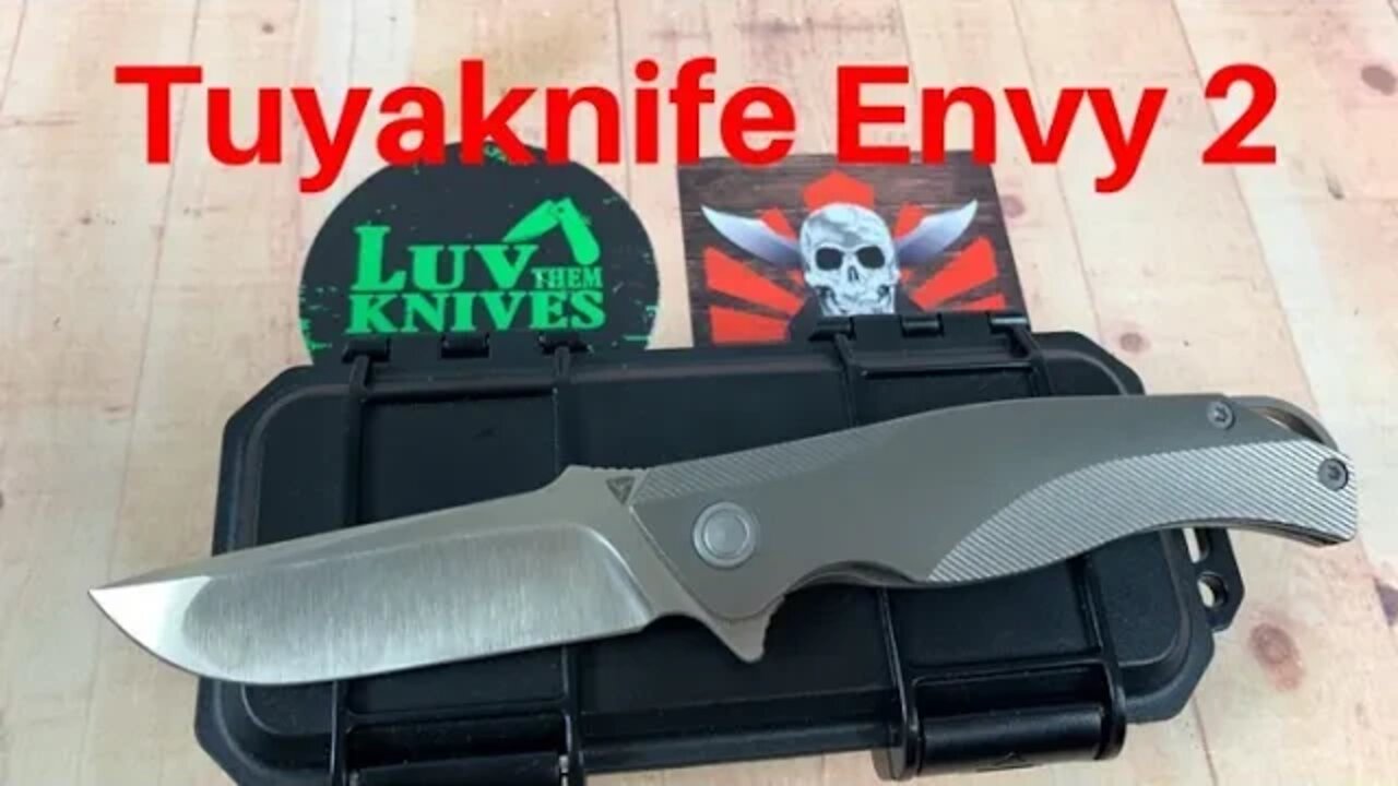 Tuyaknife DW2 Envy 2 / Includes Disassembly / a new version of the Envy !