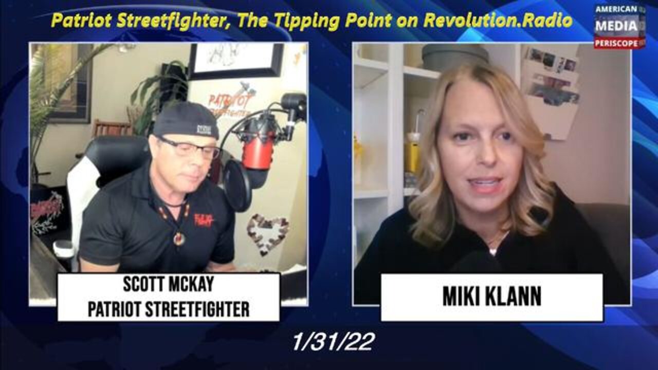 PATRIOT STREETFIGHTER, THE TIPPING POINT ON REVOLUTION.RADIO, WE HAVE THEM BY THE BONDS - 1.31.22