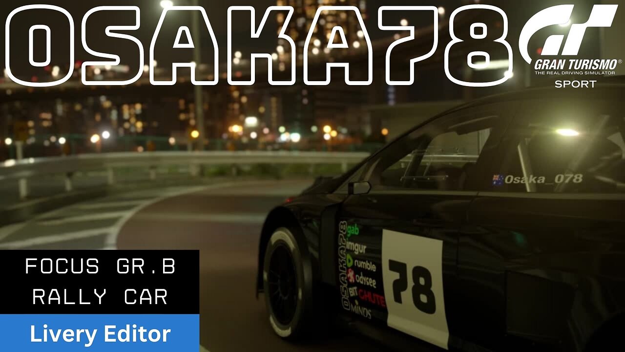 Osaka78 on GTSPORT Ford Focus Gr.B Rally Car