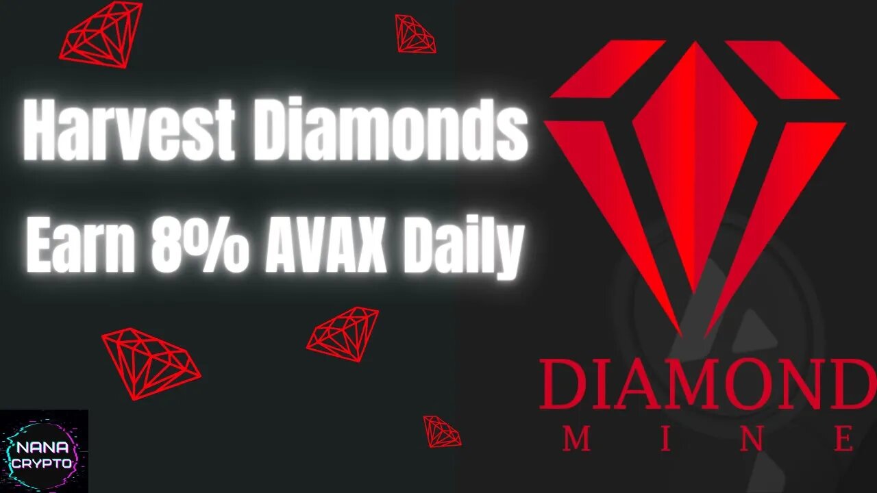 Diamond Mine Review | Harvest Diamonds ♦️ Earn 8% AVAX Daily | Secret Revealed