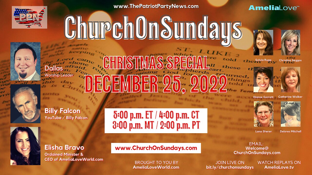 Church On Sundays CHRISTMAS SPECIAL | December 25, 2022