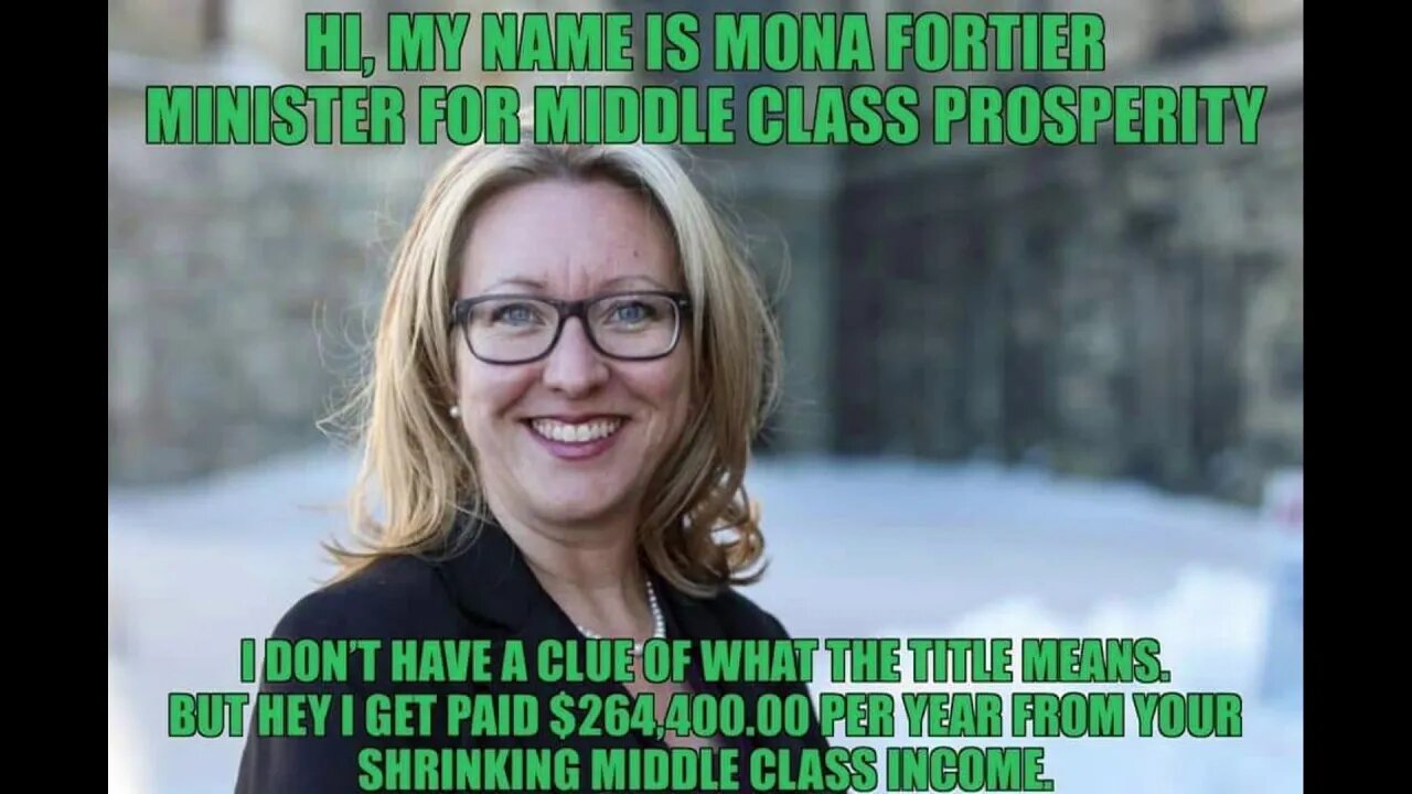 Minister of Middle Class Prosperity, Say What?