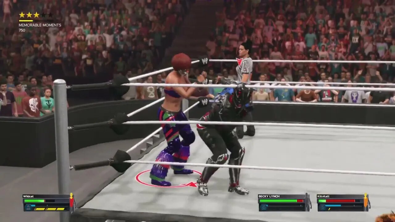 WWE 2K23: Wildcat Vs. Kitt-Katt (Legend Difficulty)