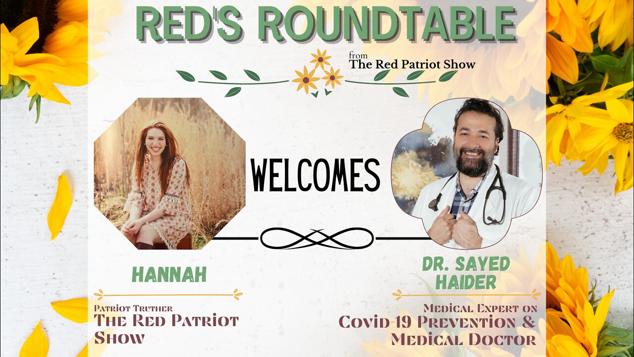 Dr. Sayed Haider: Therapeutics For Covid, Medical Murder, Spiked Proteins, & The Patriot Push Back!!