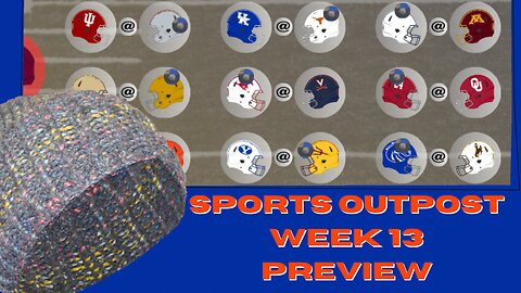 Hooiser Come To Colombus, BYU v ASU Top 25 Matchup & Week 13 SpOp's Top 25 Preview -Roady Style