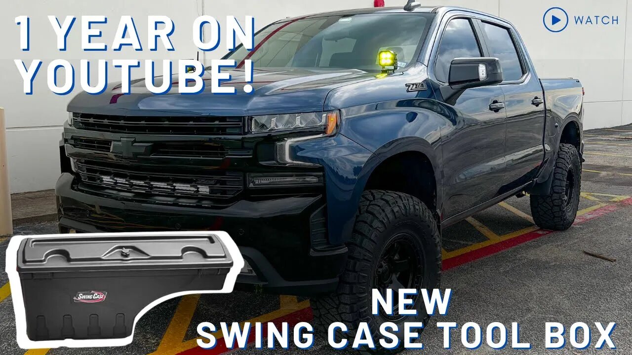 New Swing Case Truck Bed Tool Box (1 Year on YouTube!)