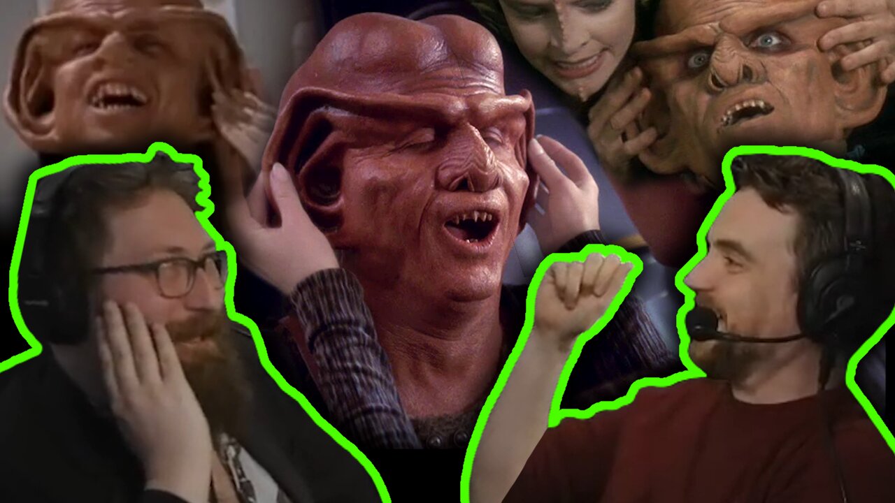 Ferengi ear jerking thing - Tom and Ben