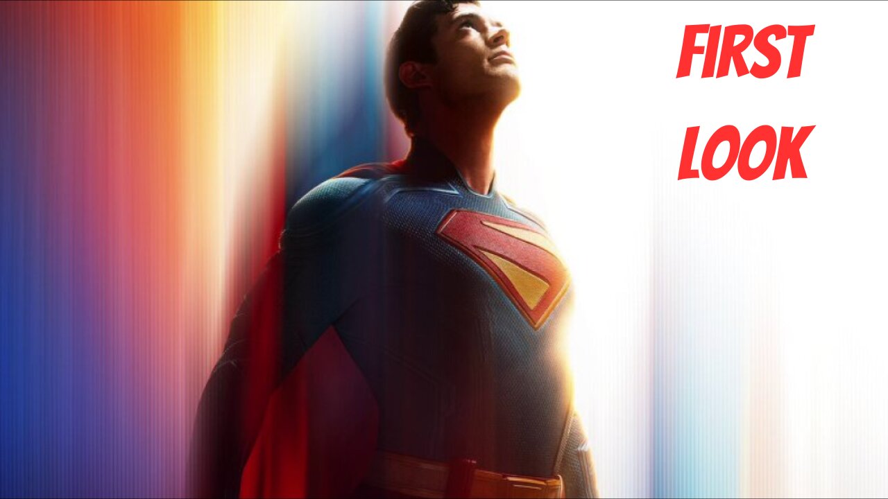 JAMES GUNN SHOCKS FANS WITH NEW SUPERMAN POSTER AND THEME MUSIC