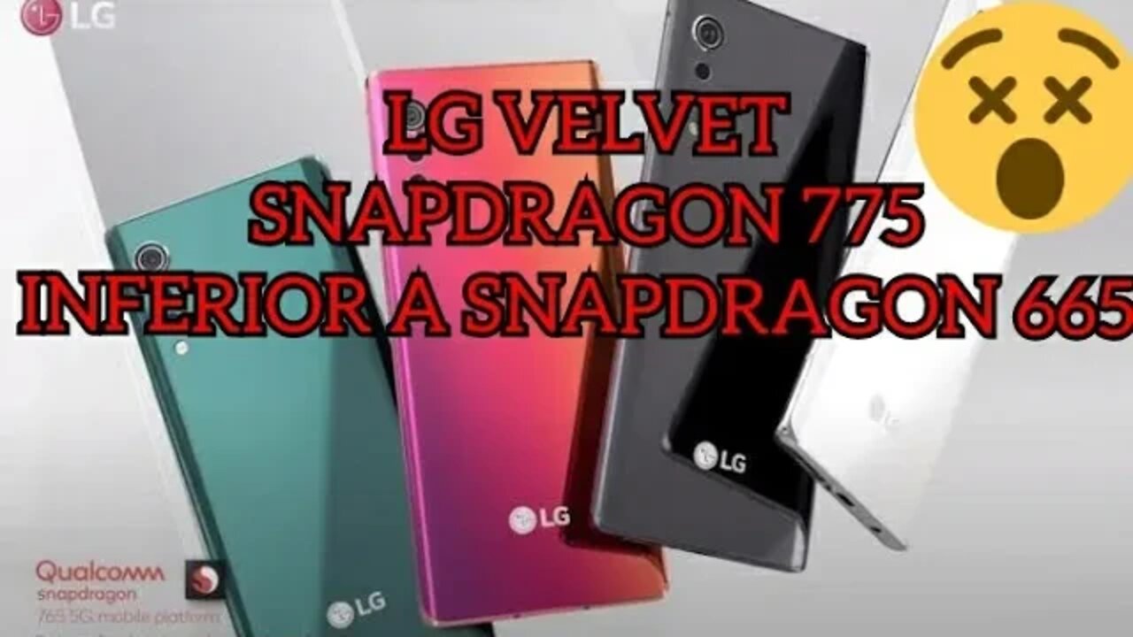 INCRÍVEL XIAOMI COM SNAP 720G INFERIOR AO 730G E LG VELVET COM O NOVÍSSIMO SNAP 765